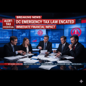 Washington DC Tax Changes 2025 – Residents Affected by New Emergency Bill