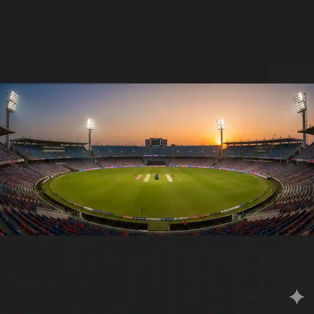 Barsapara Cricket Stadium in Guwahati prepared for India vs South Africa Test match.