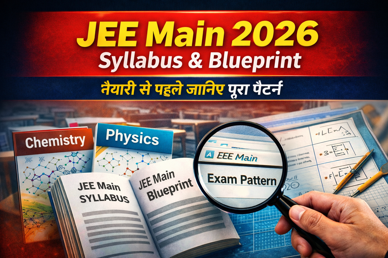 JEE Main 2026 Syllabus & Blueprint: पूरी जानकारी सरल हिंदी में